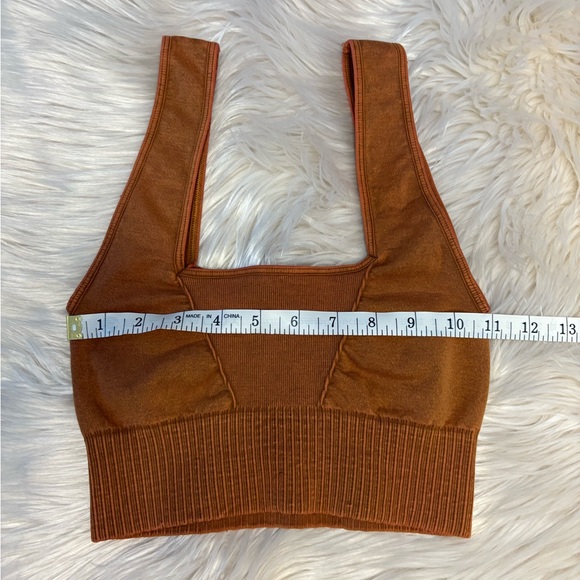 FREE PEOPLE Good Karma Square Neck Bra Crop Top - Picture 8 of 10